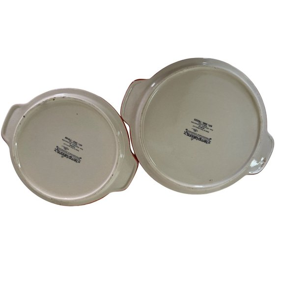 Casserole Trivet Dish 3 Plates Metal Stand 6pc Temptations by Tara Old World 2 - Picture 4 of 13